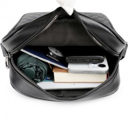 Fashionable casual men's bag, trendy multi-functional bag, outdoor sports bag, large capacity casual crossbody bag