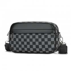 Cross-border new men's crossbody bag, fashionable and simple, casual bag for daily use, large capacity single shoulder bag, cross-border wholesale