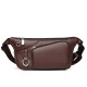 PU snap closure storage bag, multi-functional lipstick and eyeshadow makeup bag, headphones and data cable portable carry-on bag