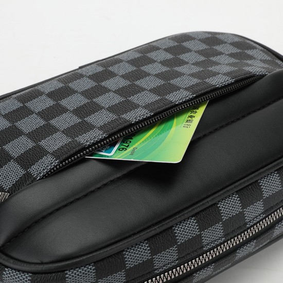 Cross-border new men's crossbody bag, fashionable and simple, casual bag for daily use, large capacity single shoulder bag, cross-border wholesale Cross-border new men's crossbody bag, fashionable and simple, casual bag for daily use, large capacity single shoulder bag, cross-border wholesale