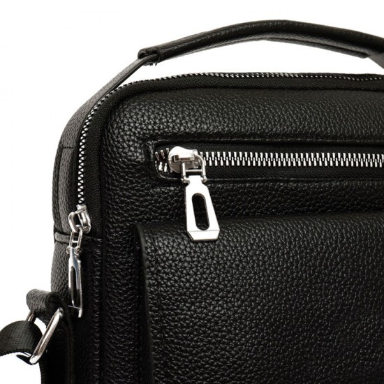 Men's single shoulder bag, outdoor casual mobile phone zero-coin storage handbag, vertical style Korean-style street business cross-body men's bag