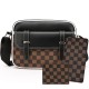 New men's casual single shoulder bag, trendy leather film men's chest bag, multi-functional travel bag, outdoor sports bag, casual crossbody bag for business commuting