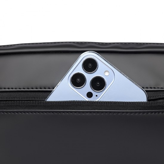 Men's bag with multi-functional design, PU cross-body bag for business and casual wear, convenient handbag for carrying, new style casual bag for men