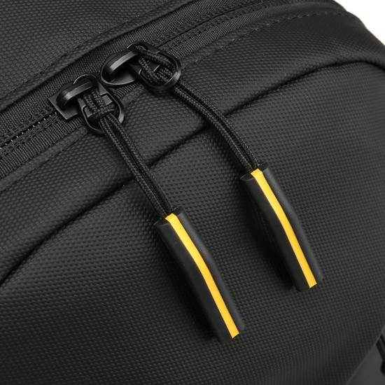 Men's bag, export European American retro style business crossbody bag, men's zero money handbag, large capacity men's single shoulder bag