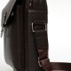 Men's single shoulder bag, new style fashionable official briefcase handbag, business elite cross-body bag, urban casual men's bag