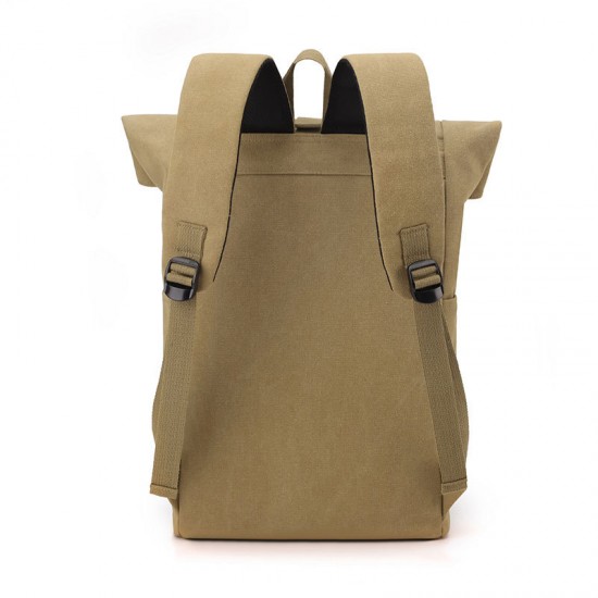 Double shoulder backpack, commuting backpack, canvas durable large-capacity multi-functional storage high school and university schoolbag, travel bag Double shoulder backpack, commuting backpack, canvas durable large-capacity multi-functional storage high school and university schoolbag, travel bag
