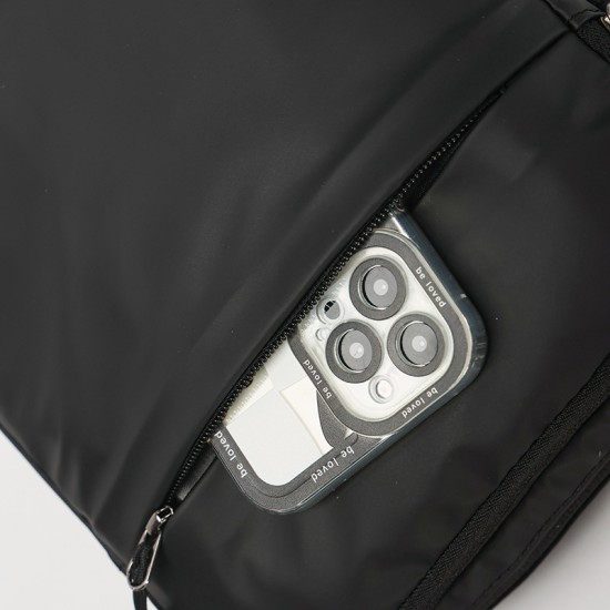 Fashionable crossbody bag, large capacity chest bag, business commuting storage bag, 2025 new men's single shoulder chest bag Fashionable crossbody bag, large capacity chest bag, business commuting storage bag, 2025 new men's single shoulder chest bag