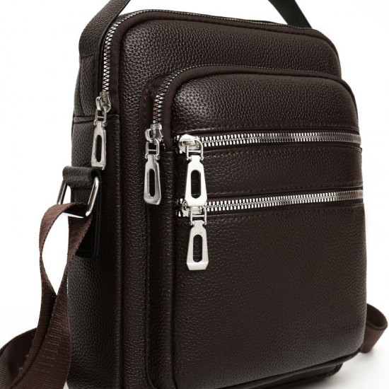 Business men's bag, best-selling men's handbag, men's cross-body bag, casual backpack, lychee cross-body bag design single shoulder bag Business men's bag, best-selling men's handbag, men's cross-body bag, casual backpack, lychee cross-body bag design single shoulder bag