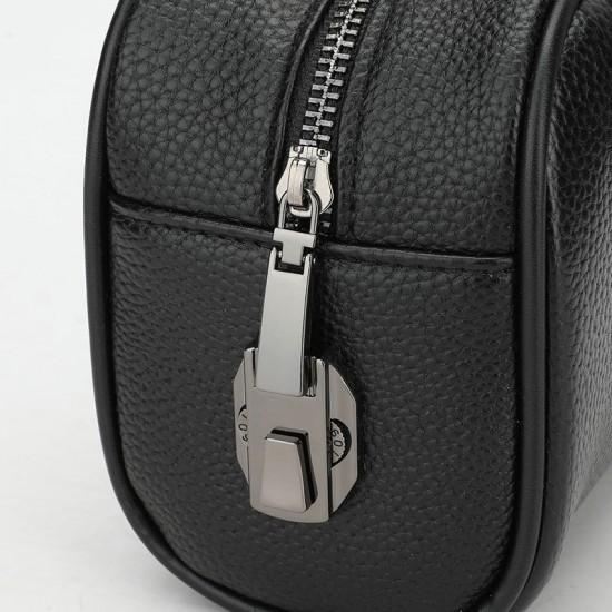 Men's bag, business single shoulder crossbody bag, new multi-functional small square bag, multiple pockets, business commuting briefcase, backpack for commuting