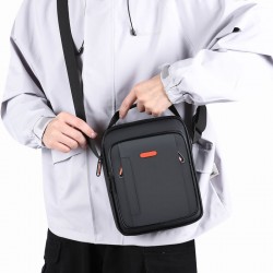 Double shoulder backpack, commuting backpack, canvas durable large capacity multi-functional storage backpack for high school and university, travel bag