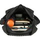 Double shoulder backpack, commuting backpack, canvas durable large capacity multi-functional storage backpack for high school and university, travel bag Double shoulder backpack, commuting backpack, canvas durable large capacity multi-functional storage backpack for high school and university, travel bag