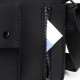 Thick paper storage box, hard lid, multi-functional archive storage bag for travel, portable travel bag for business trips, large-capacity foldable storage basket