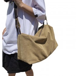 Thick canvas storage bag hanging bag, wall-mounted behind door, wall-mounted storage bag, fabric miscellaneous items hanging pocket, large capacity